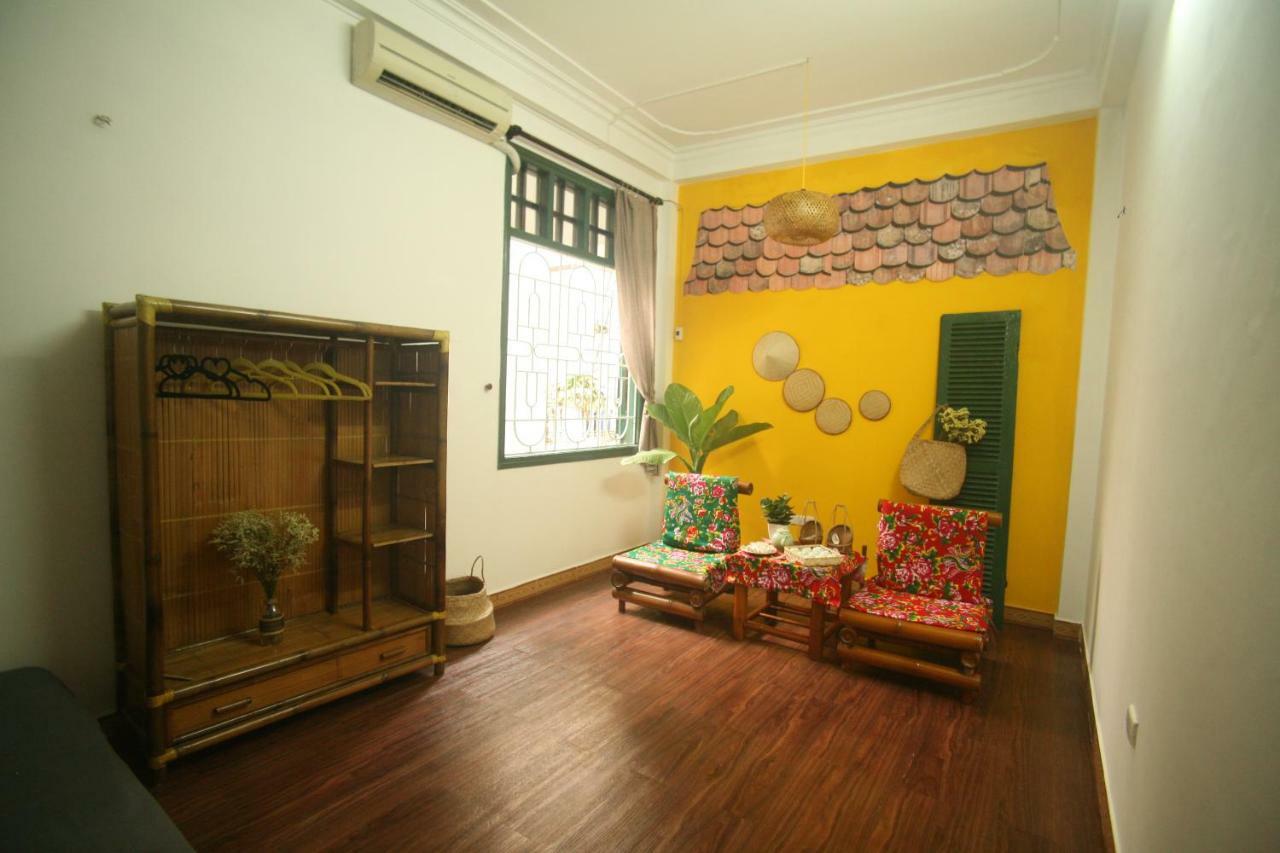 Indochine Vibe Appartement Hanoi Buitenkant foto